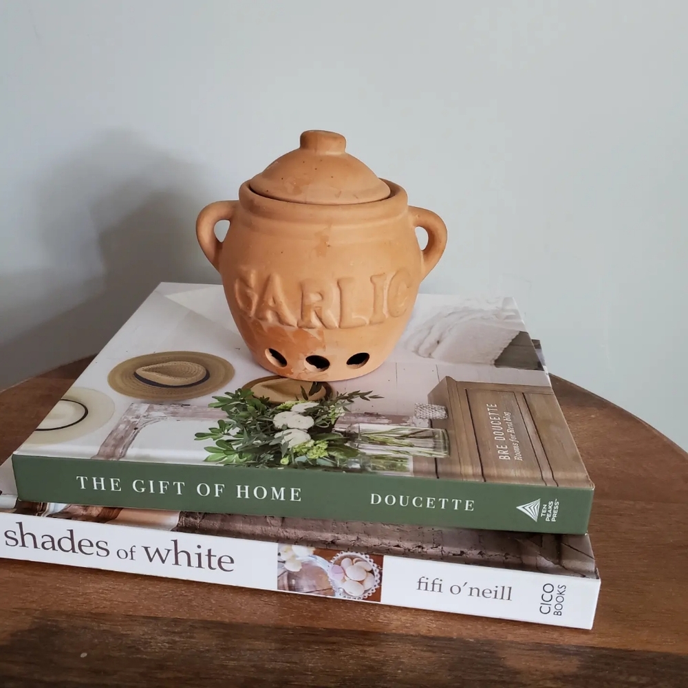 Terracotta Garlic Keeper